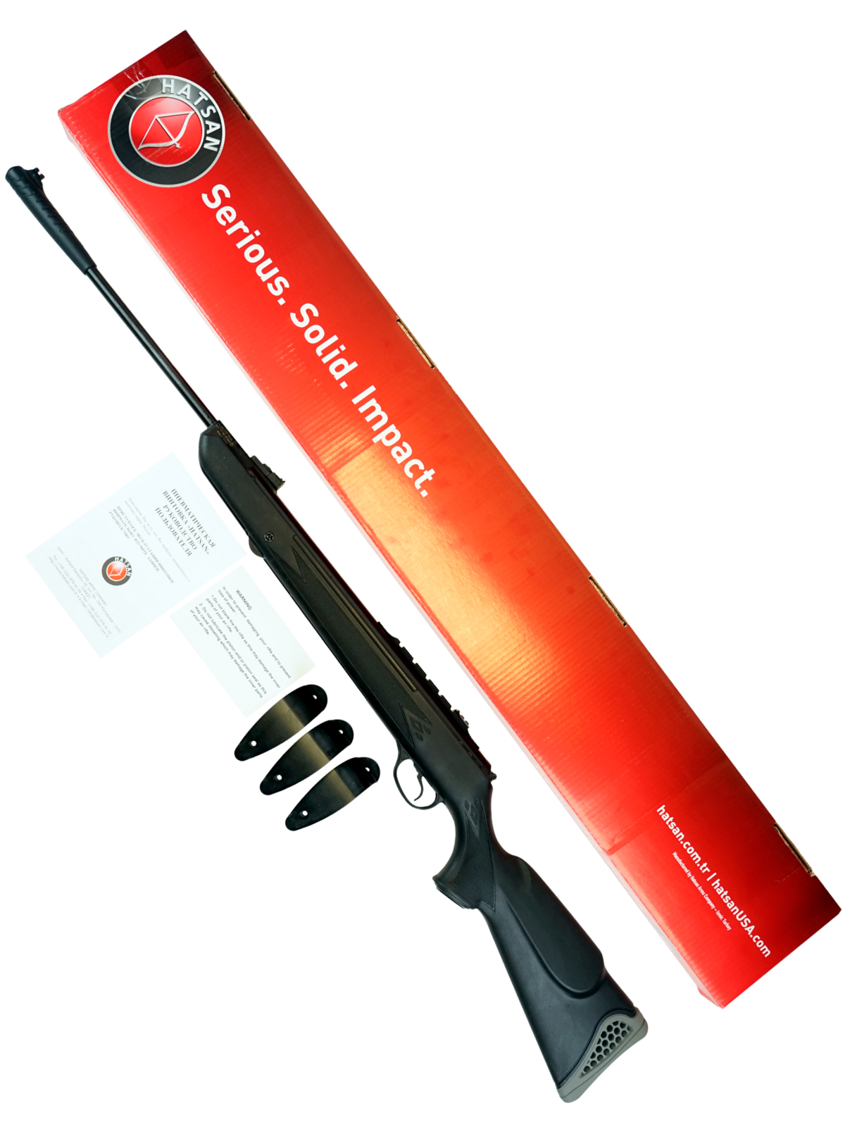 Винтовка пневматическая 125 к.6,35мм (3Дж.)