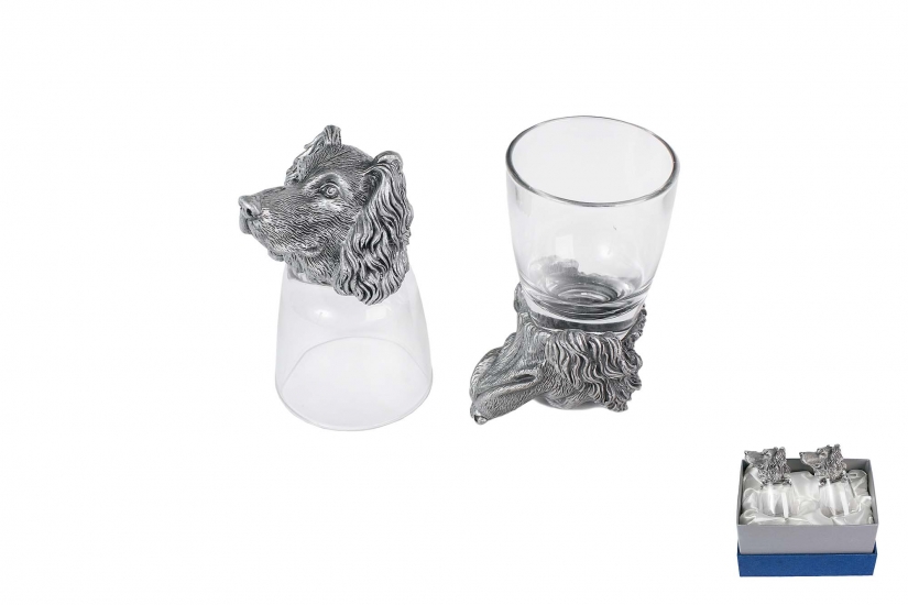 Рюмки Спаниель (2 шт)