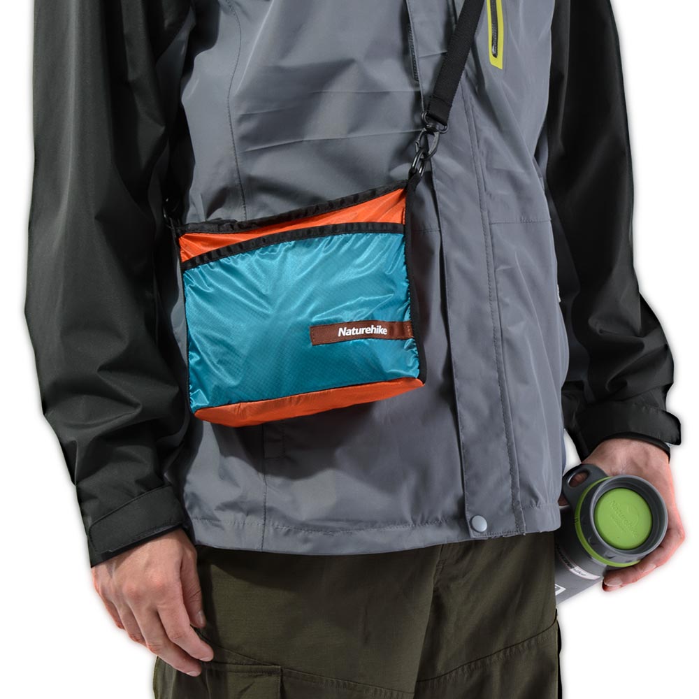 Сумка 20D Ultralight Chest Bag, navy & light grey