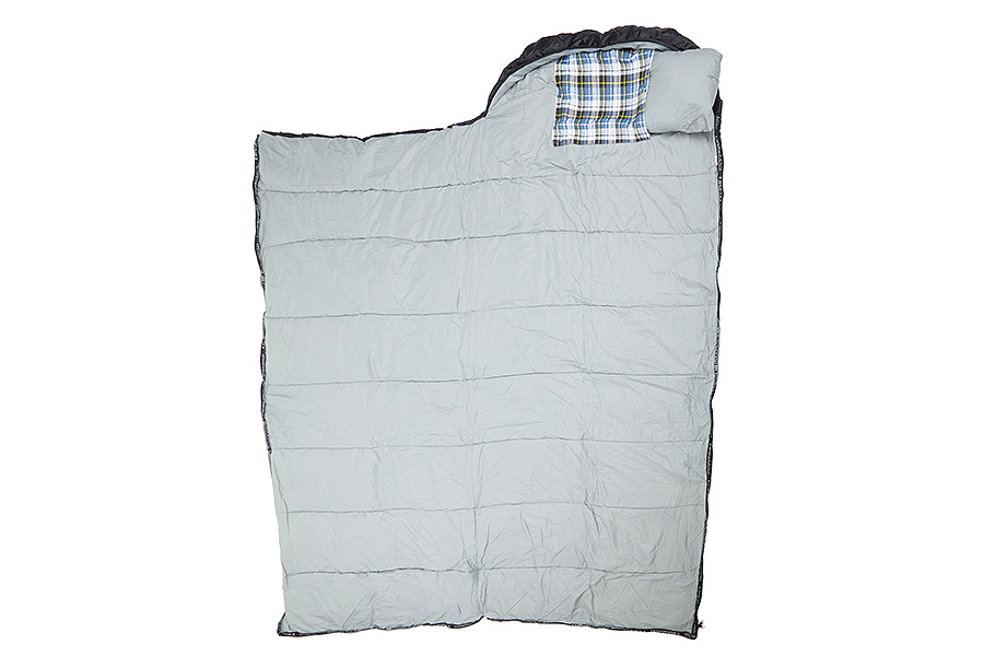 Спальный мешок-одеяло с капюшоном TauMANN Marmot L лев. (t +18-12) 220*90см