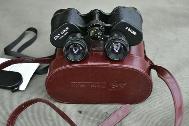Бинокль БПЦс 8*30М жесткий футляр